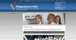 Desktop Screenshot of pflegedienst-psh.de